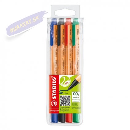Fix STABILO GREENpoint, 4ks