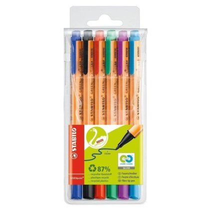 Fixky STABILO GREENpoint, 6 ks