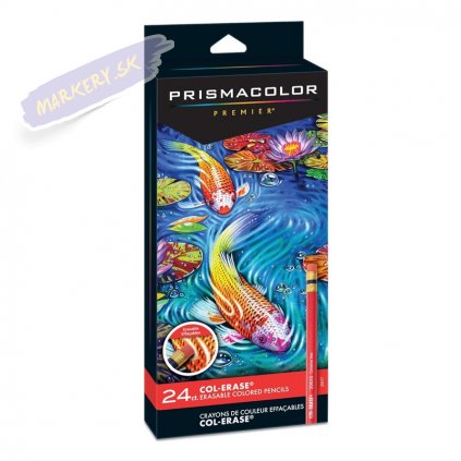 Pigmentové pastelky PRISMACOLOR Premier, 24ks s gumou