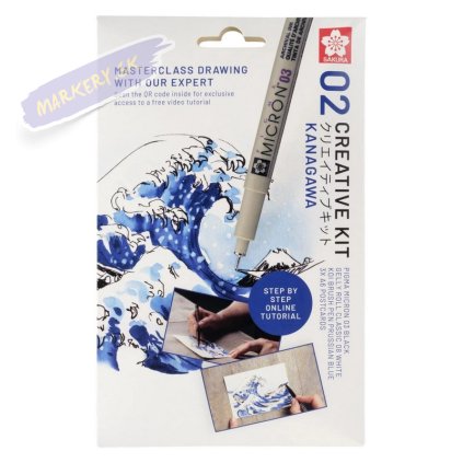 Kreatívna sada SAKURA Kanagawa, 6ks