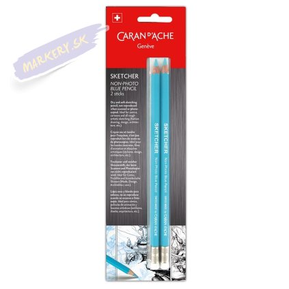 Grafitová ceruzka CARAN D'ACHE, 2ks