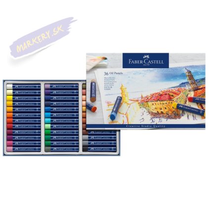 FABER-CASTELL olejové pastely, 36ks