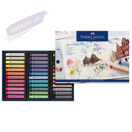 FABER-CASTELL kriedové pastely, 36ks