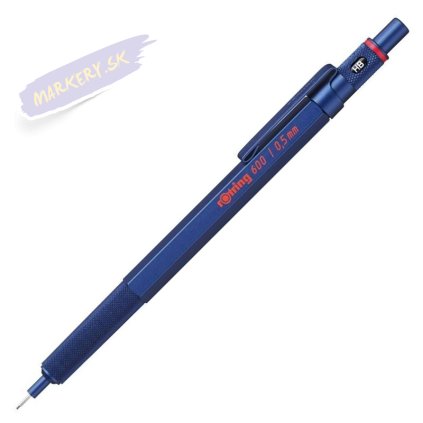 Mikroceruzka ROTRING 600 modrá 0,5mm