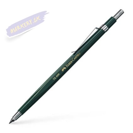 FABER-CASTELL mechanická ceruzka TK 4600 zelená 2,0mm HB