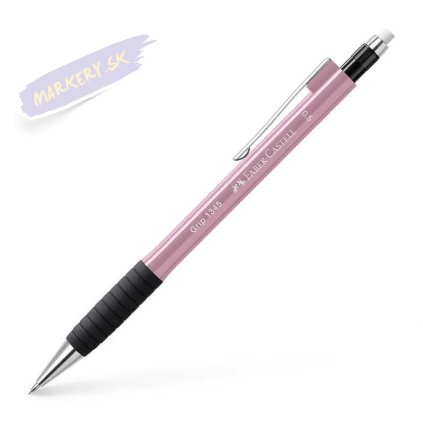 FABER-CASTELL mikroceruzka GRIP 1345 ružová 0,5mm B