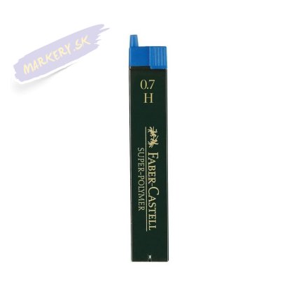FABER-CASTELL náhradné tuhy do mikroceruzky Super Polymer 0,7mm H, 12ks