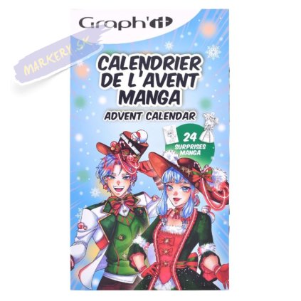 Adventný kalendár GRAPH'IT Manga s 24 darčekmi