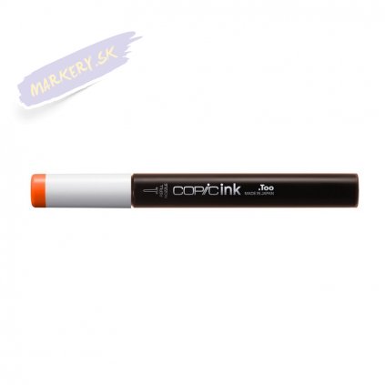 6423 6 yr07 cadmium orange copic refill ink 12ml