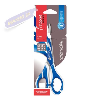 Nožnice MAPED Zenoa Fit 17cm, mix farieb