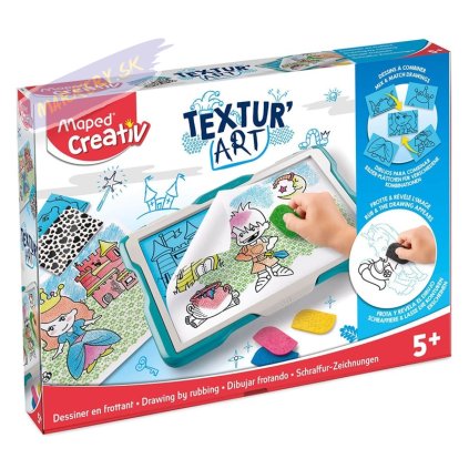 Kreatívna sada MAPED CREATIV Textur Art Fairytale