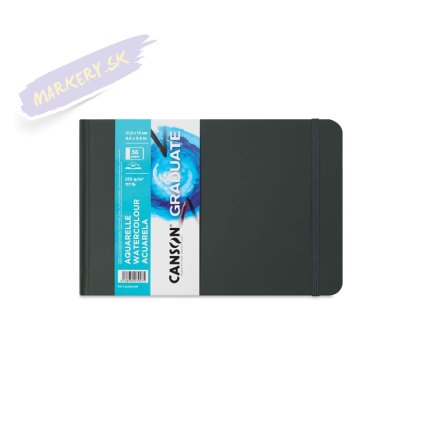 Skicár CANSON Graduate Aquarelle A5, 28 listov 250g