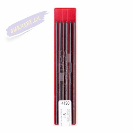 Náhradné tuhy do mechanickej ceruzky KOH-I-NOOR 4190 2,0mm 9H, 12ks