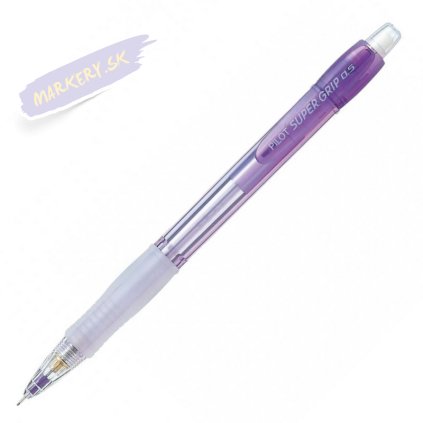 PILOT mikroceruzka Super Grip 0,5mm, neón fialová