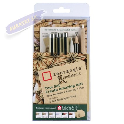 Technické linery SAKURA Pigma Micron Zentangle, set 11ks Renaissance