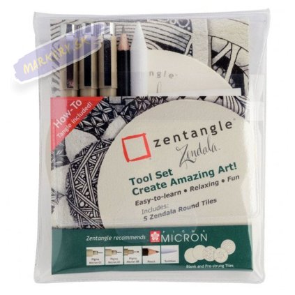 Technické linery SAKURA Pigma Micron Zentangle, set 10ks