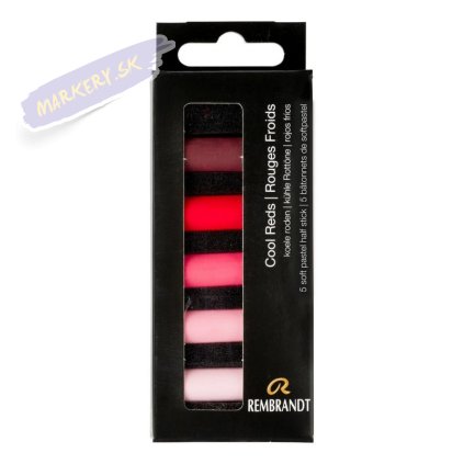 rembrandt soft pastel set cool reds 5 half pastels 270903