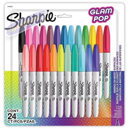 Sharpie Fine Tip Permanent Marker Glam Pop Assortment 24 Pack 1949557 26e944be 348c 4e24 a2d3 59984fd5861c.4f2dd0b643a754f0099c9244ae87be19