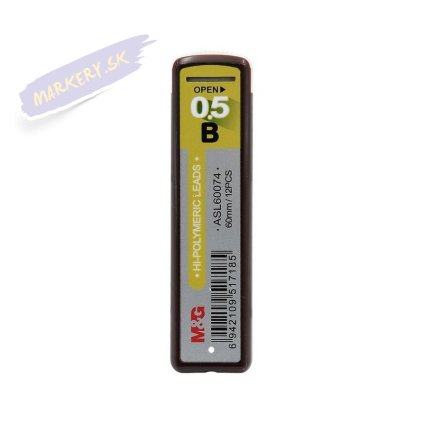 grafitove inkousty m g terra b 0 5 mm 12 ks