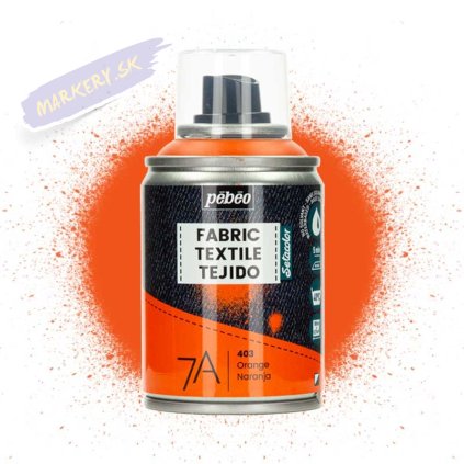 Farba do tkanin spray Pebeo Setacolor 7A 100 ml 403 Orange 01