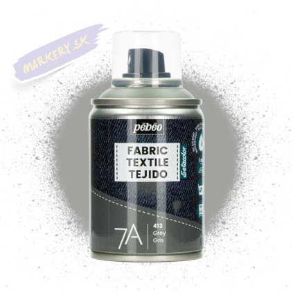 Farba do tkanin spray Pebeo Setacolor 7A 100 ml 413 Light Grey 01
