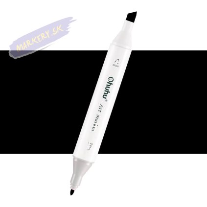 Liehová fixa OHUHU obojstranná Fine & Chisel, 120 Black