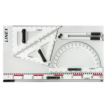 Rysovacia magnetická sada na tabule LINEX Profi 6 ks