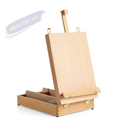 Kresliaca a rysovacia doska so stojanom a boxom A4 PROFI