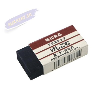 MUJI guma čierná, veľká