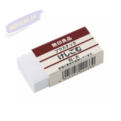 MUJI guma bielá, veľká