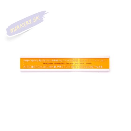 Šablóna GRAPH'IT písmenová ISO 5mm