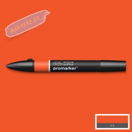 7335 3 winsor newton promarker lihovy bright orange o177