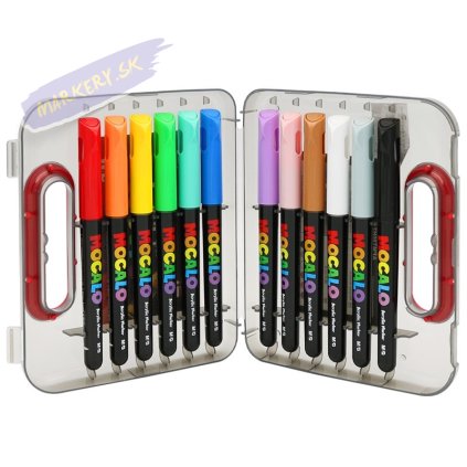 m g mocalo akrylovy popisovac stetcovy hrot sada 12 barev (1)