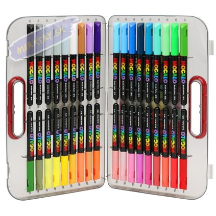 m g mocalo akrylovy popisovac stetcovy hrot sada 36 barev (1)