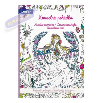 Omaľovánky antistresové Kúzelná rozprávka, A4 32 listov