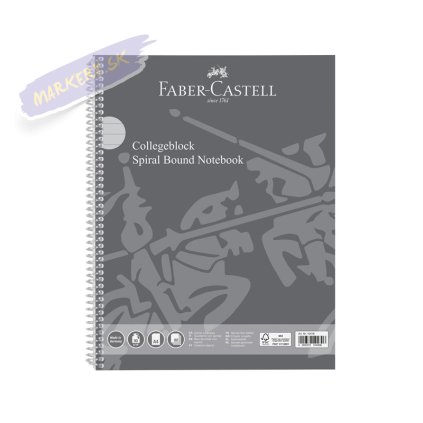 faber castell collegeblock a4 liniert 80 blatt 70 010 418