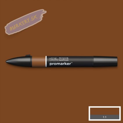 7353 3 winsor newton promarker lihovy burnt sienna o324