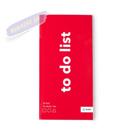 Úlohovník BOBO To Do List, stredný