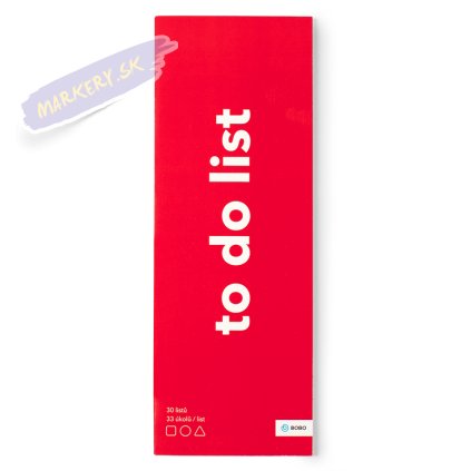 Úlohovník BOBO To Do List, veľký