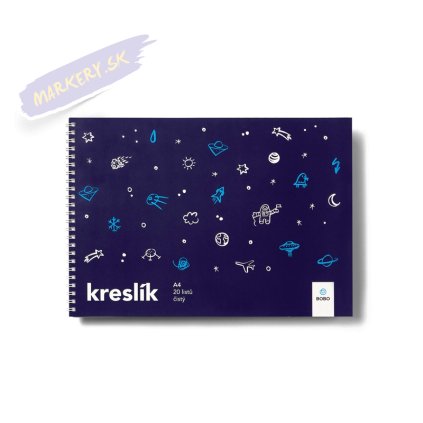 Blok Kreslík Svet A4, 20 listov