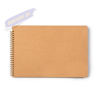 Zápisník "Leonardo" A4, 60 bielých čistých a bodkovaných listov