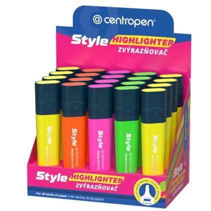 6252 HIGHLIGHTER STYLE DISPL 20 FLUO