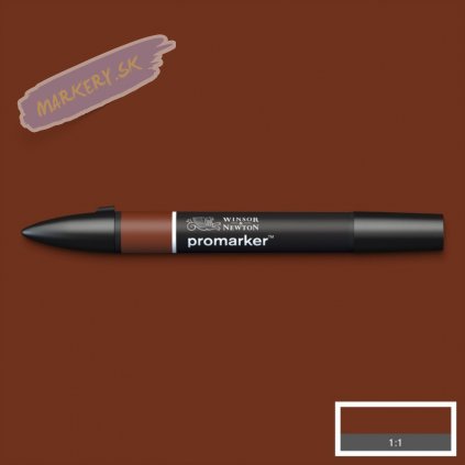 7563 3 winsor newton promarker lihovy walnut o124