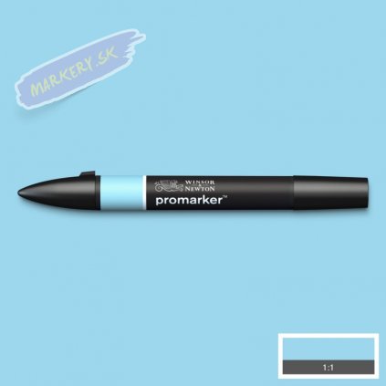 7587 3 winsor newton promarker lihovy arctic blue b138