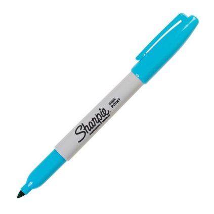 Popisovač SHARPIE Fine Point, tyrkysový