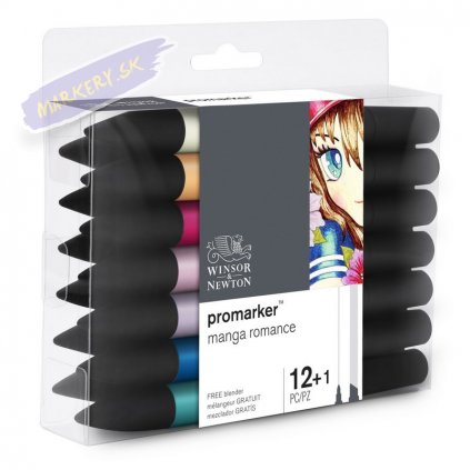 7872 4 winsor newton promarker lihovy 12 1ks manga romance