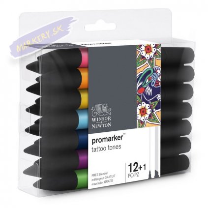 7875 4 winsor newton promarker lihovy 12 1ks tattoo tones