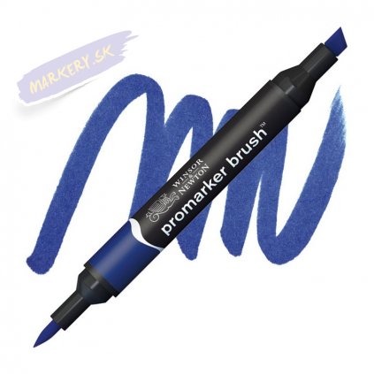 7965 3 winsor newton promarker brush lihovy indigo blue v234