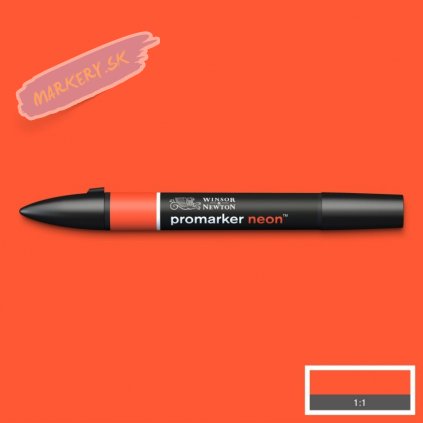 8142 4 winsor newton promarker neon lihovy spark red