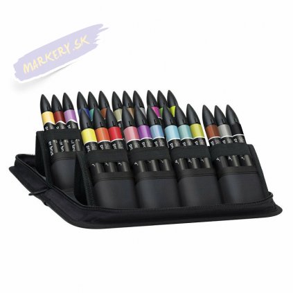 8178 9 winsor newton promarker lihovy 24ks mix v penale